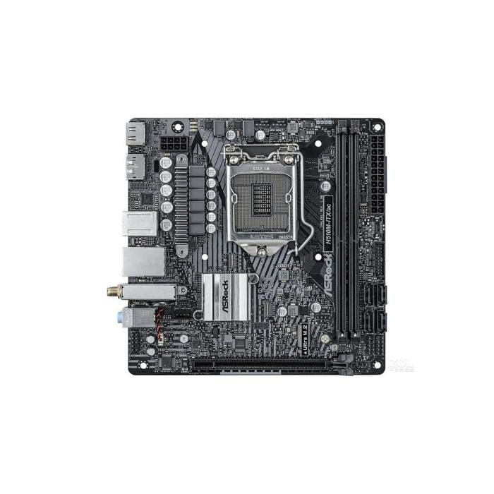 Carte mère ASRock H510M-ITX/ac Intel H510 LGA 1200 2xDDR4 64GB Mini-ITX - Asrock