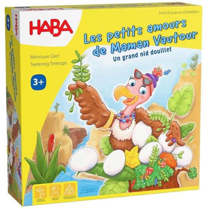 HABA – Au Pays Des Petits Dragons – Jeu De Course Et De Dés, 2-4 Joueurs, 3-99 Ans, 60 Pierres Volcaniques, Plateau Recto Verso, Made In Germany