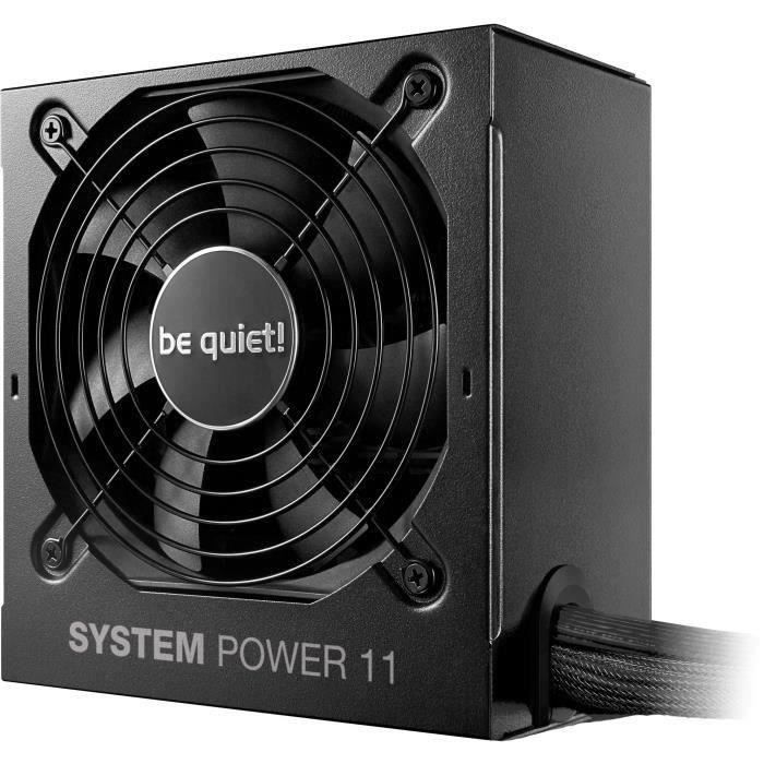 Découvrez lalimentation PC BE QUIET! System Power 11 de 450W (BP009EU) conçue pour offrir une performance fiable et silencieuse. Idéale pour les configurations de jeu et de travail elle garantit une alimentation stable et efficace pour vos composants.