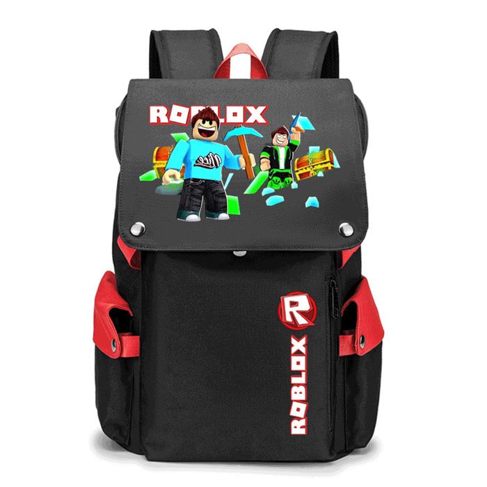 Sac à Dos de Voyage Roblox Sac à Dos Scolaire Impression 3D Sac à Dos Roblox Sac à Dos Dessin Animé Garçon Fille Sac de Voyage Cihalo