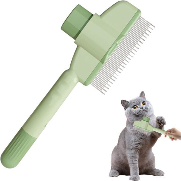 Smart BrushBrosse Anti-Poils MortsBrosse Pour Chat Et Chien Peigne Autonettoyant Pour Chat Et Chien Brosses Chats Ro Étiquette