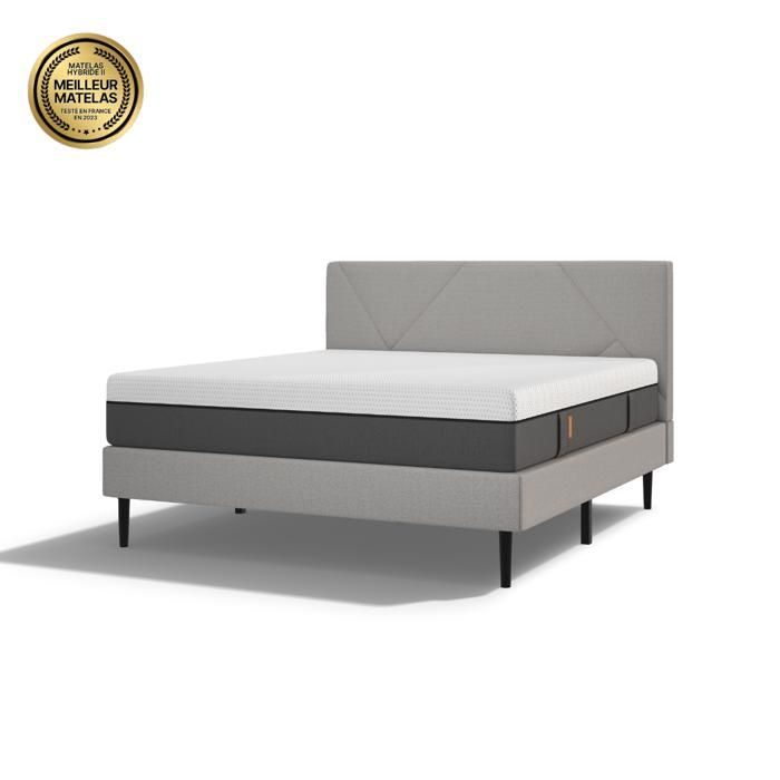 EMMA Pack Matelas Emma Original 160x200cm + Lit Emma One Cocoon Plus