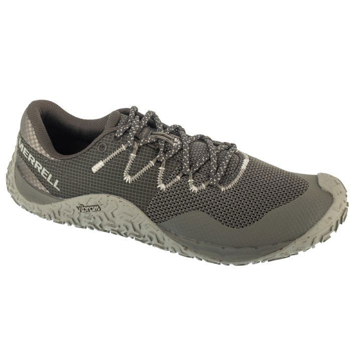 Chaussures de running - MERRELL - Trail Glove 7 - Marron - Maille respirante - Technologie Vibram Chaussures de running - MERRELL - Trail Glove 7 - Marron - Maille respirante - Technologie Vibram