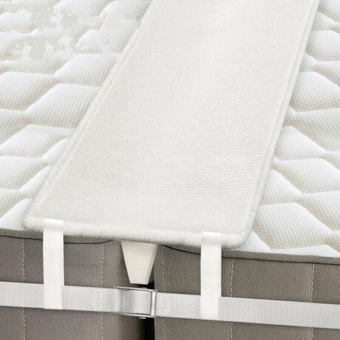 Pont de Lit de 20 cm - Connecteur de Matelas pour Faire des Lits Jumeaux dans King - Cale Matelas avec Sangle Matela pour Les Invi
