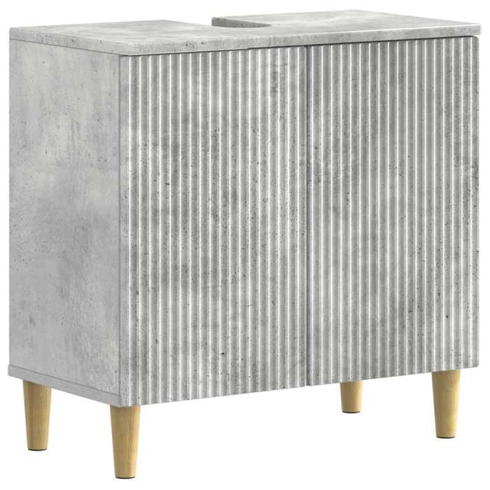 Gris - Ensembles de meuble - Meuble sous Lavabo de Salle de Bain ARNHEM Gris béton 7069