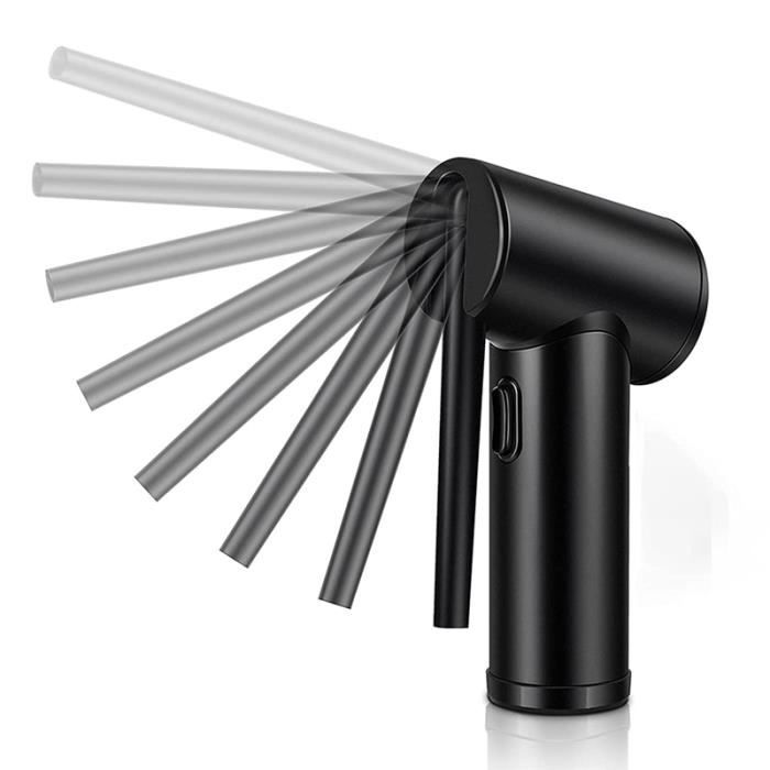 Plumeau électrique à Air Comprimé - 5 Vitesses, 150 000 Tr/min, Batterie 10 000 MAh, Pour PC Et Voiture
