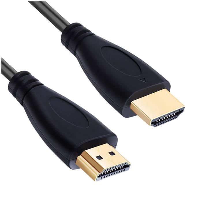 Snowkids Câble HDMI 4K ultra rapide 18 Gbits/s Hdmi 2.0 Ultra HD 4K