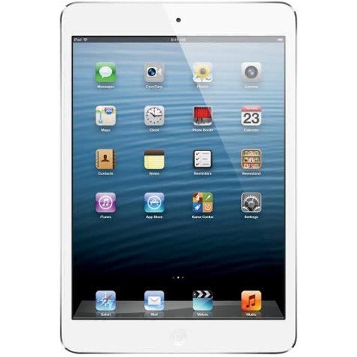 Apple iPad mini Wi-Fi Tablette 16 Go 7.9 IPS (1024 x 768) blanc et argent