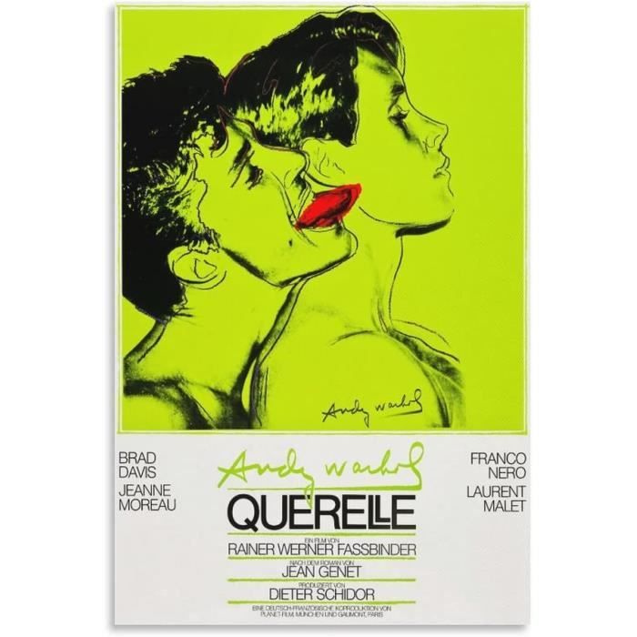 Poster Querelle Du Film Andy Warhol - Décoration Murale Pour Salon ...