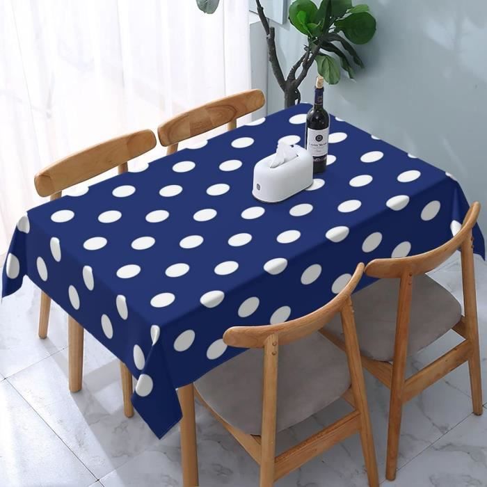 Décoration Table Fête Nappe Anniversaire 18 Ans Bleu Argenté 137x274cm - Décoration Fête Rectangulaire, Paillettes Dorées Linge De Table