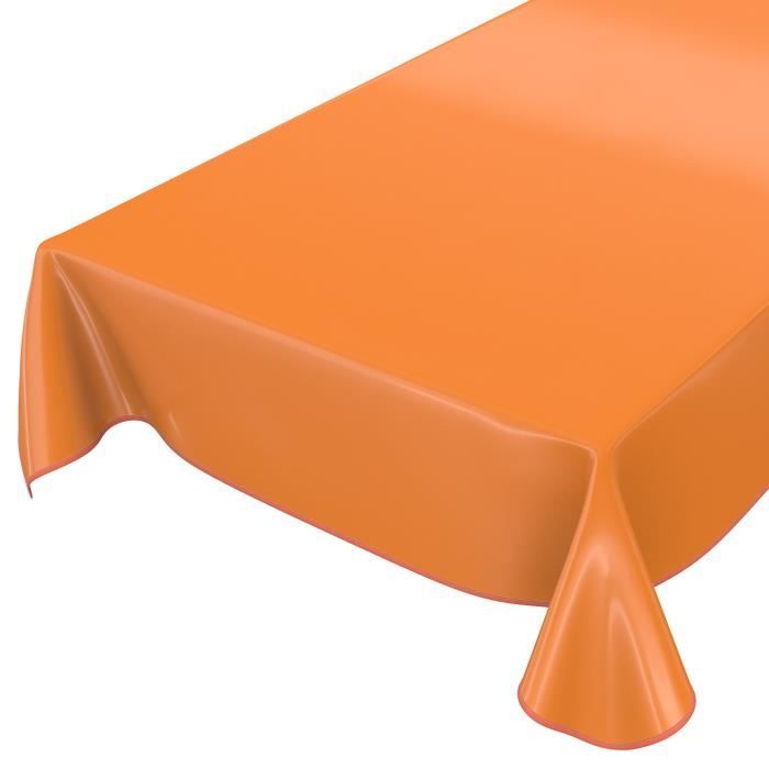 Nappe Toile Cirée 20 km 140 cm largeur Rouleaux uni rouge