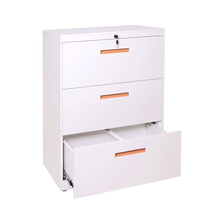 Armoire de bureau rangement en acier A4 tiroirs verrouillable 103x76x46cm blanc 04_0001030 Armoire de bureau rangement en acier A4 tiroirs verrouillable 103x76x46cm blanc 04_0001030