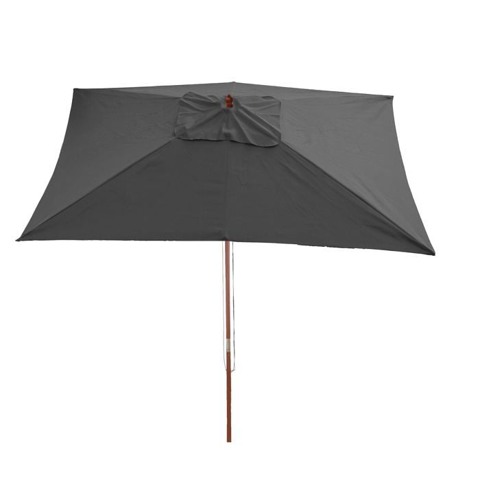 Decoshop26 Parasol de jardin 2x3 - vue 2