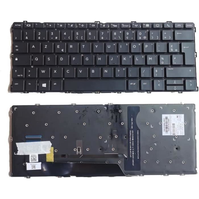 Clavier français de rechange pour HP EliteBook X360 1030 G2 convertible Notebook FR avec rétroéclairage 911747-051[O1258]