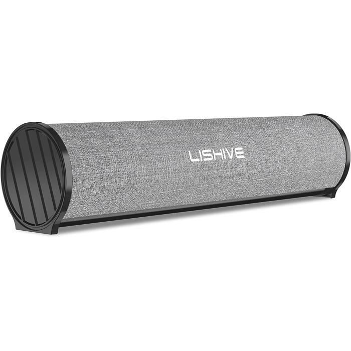 Haut-parleur USB Pour PC - Barre De Son Avec Pince, Stéréo, Contrôle Volume - Plug & Play, Pour Moniteur Bureau, Ordinateur
