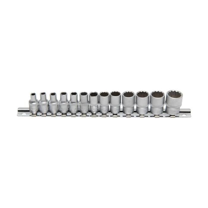Jeu de Douilles, douze pans 6,3 mm (1/4\