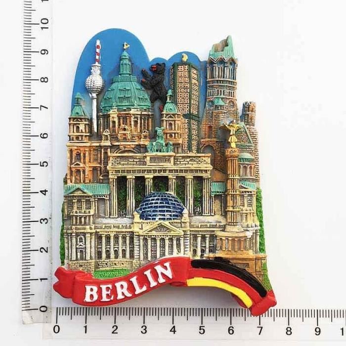Aimant de réfrigérateur, autocollant en résine 3d, décoration Souvenir de la ville, japon Tokyo