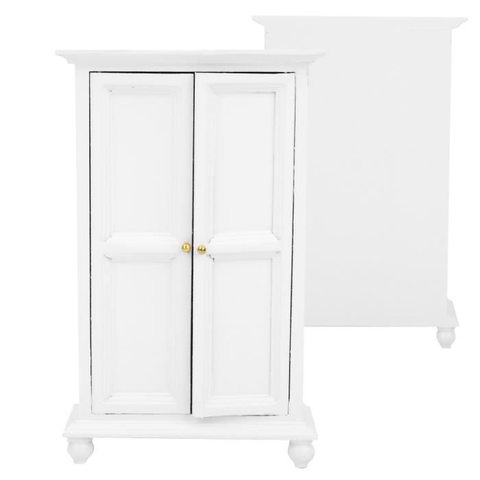 Coiffeuse Miniature En Bois Pour Maison De Poupée 1:12 - Accessoire Déco Réaliste Avec Tiroir, Meubles Miniatures Pour Décoration Ou Jeu