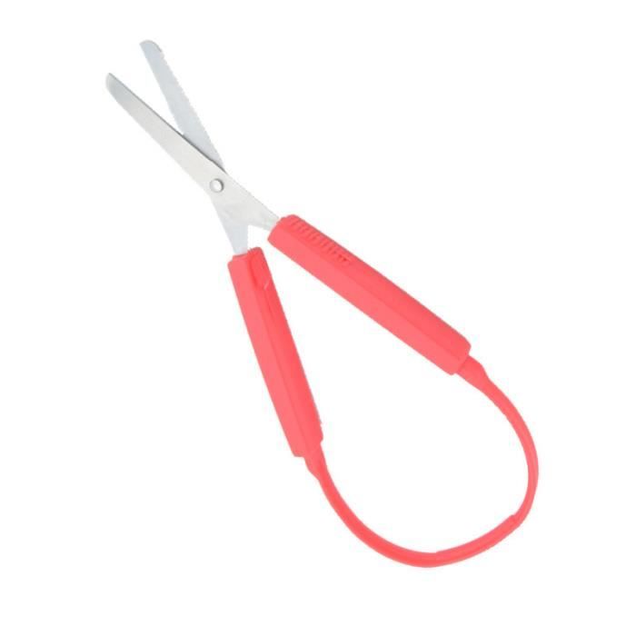 La couleur rouge Loop Scissors School Student Paper Art Cutting ...