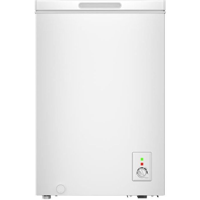 CHiQ cong&eacute;lateur FCF98DE - 99L - Blanche - Faible consommation - Conception compacte 