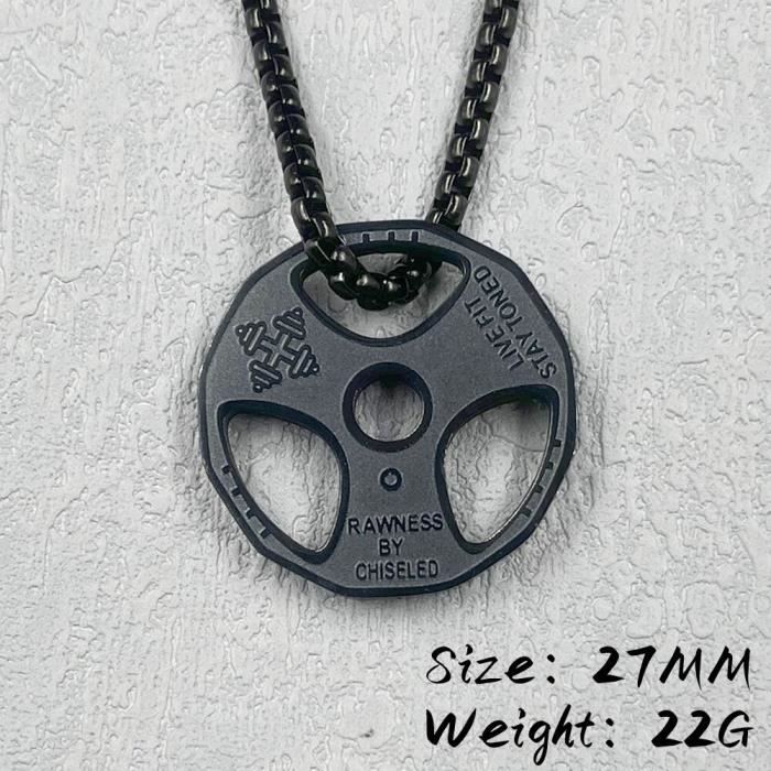 Porte-clés Haltère En Acier Inoxydable - Accessoire Motivation Fitness - Sans Marque - Argenté