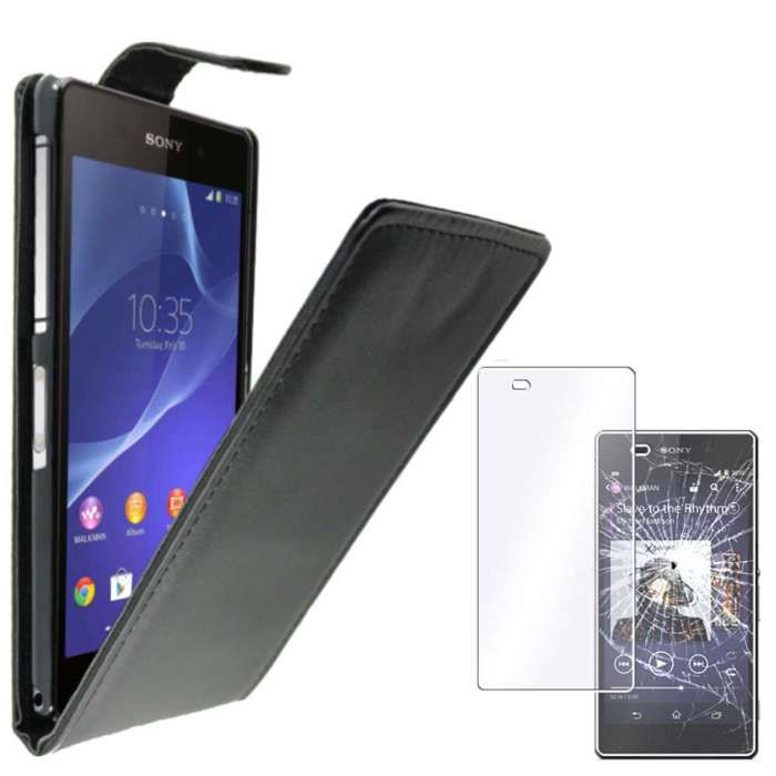 Protection écran Verre Trempé 9H Pour Sony Xperia Z2 (D6502/D6503/D6543) - Transparente - Neuf Sous Film