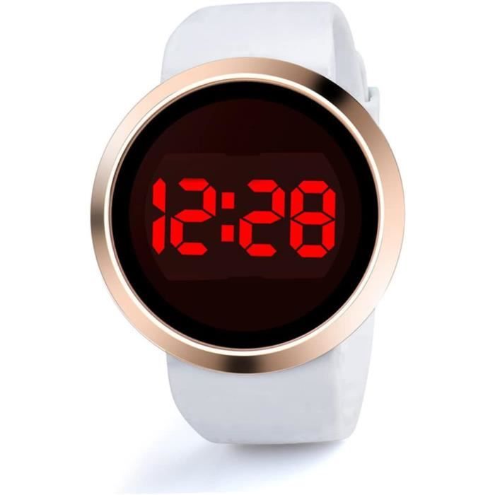 Montre Connectée Sport – Écran Tactile 42mm – Noir – Homme/Femme – NEUF