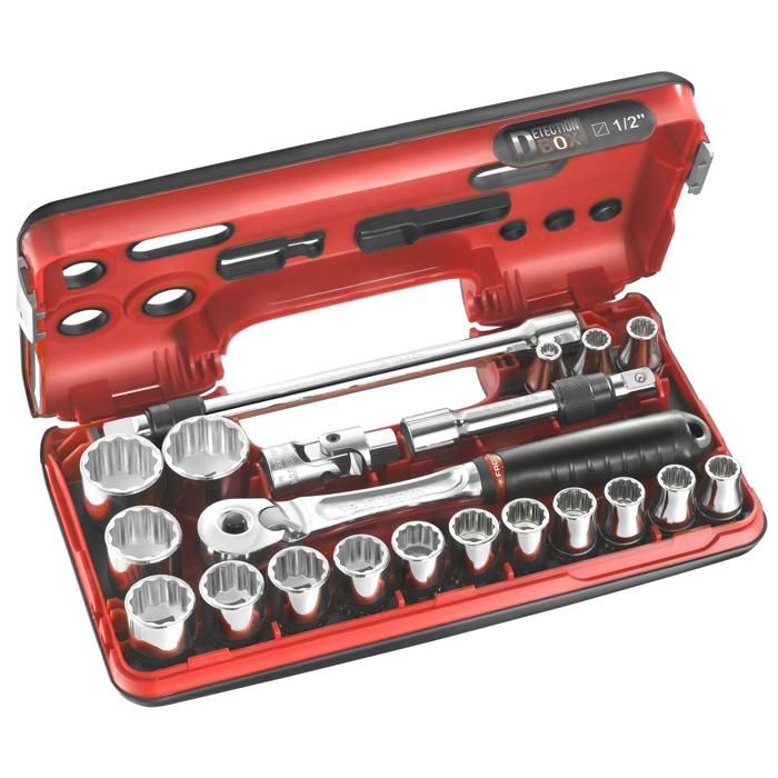 Coffret à outils FACOM SL.DBOX501 12 étanche 12 pans métriques Verrouillage sécurisé