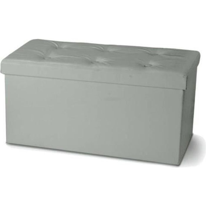 Banc Coffre De Rangement Taupe L 100 X L 38 X P 38 Cm L 100 X L 38 X P 38 Cm Achat Vente Banc Soldes Sur Cdiscount Des Le 20 Janvier Cdiscount