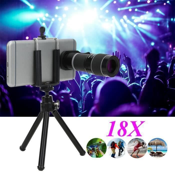 Télescope Monoculaire De Poche 20x50 - Puissance 1000x - Vision Nocturne - Léger Et Portable - Idéal Randonnée, Observation