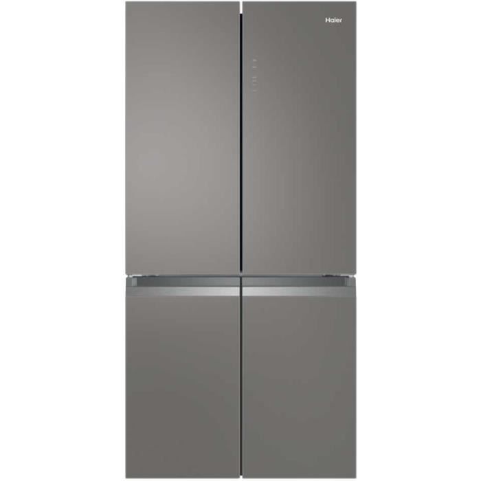 Réfrigérateur HAIER HTF-540DGG7 - Capacité 540L - Froid ventilé - Distributeur d'eau - Gris