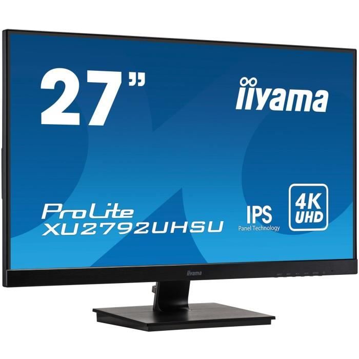 Ecran PC - IIYAMA - ProLite 27 Slim - 27 4K - Dalle IPS - 4 ms