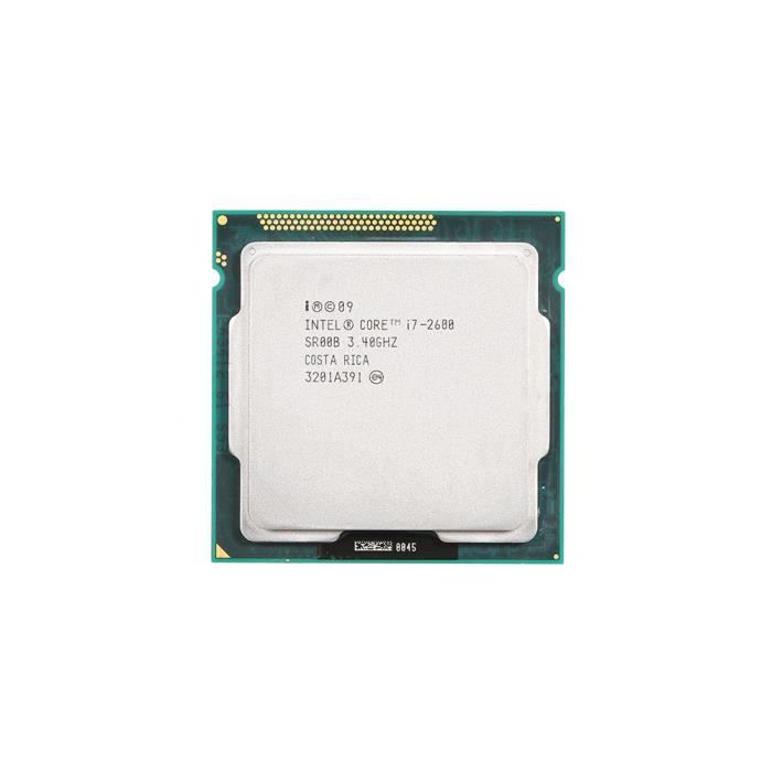 Vente Processeur PC Processeur Intel Core i7-2600 LGA 1155 à 3,4 GHz, 8 Mo1301 pas cher Vente Processeur PC Processeur Intel Core i7-2600 LGA 1155 à 3,4 GHz, 8 Mo1301 pas cher