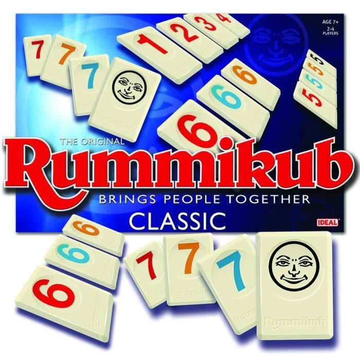 Rummikub Classic - Jeu de Société - Rami des Chiffres Version