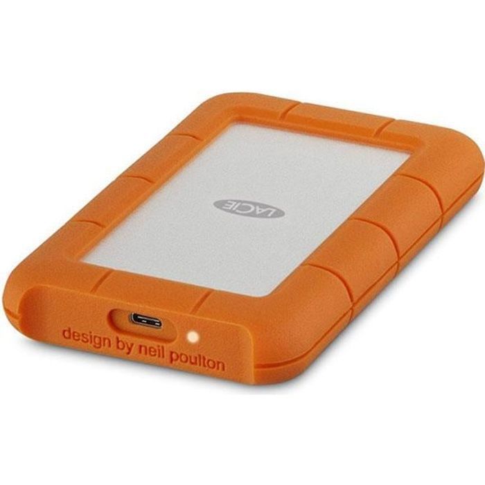 Lacie Disque Dur externe Rugged USB-C - 4 To