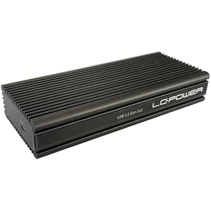 LC Power LC M2 C NVME 2X2 RAID Boîtier de disques de stockage Enceinte ssd .2 Alimenté par port USB Neuf - vue 4