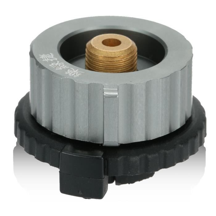 Fishlor Convertisseur de gaz de Camping Adaptateur de t/ête de Conversion de po/êle de Camping pour Foyer de Camping ext/érieur