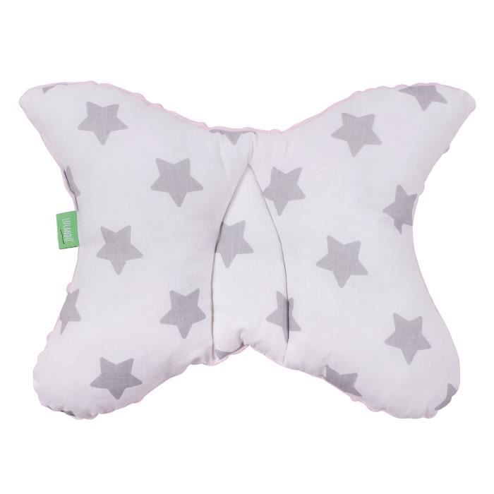 Lulando Oreiller Coussin Pour Bebe Oreiller 40x30cm Petit Coussin Doudou Pour Bebe Super Doux Couleur Pink Grey Stars Cdiscount Puericulture Eveil Bebe