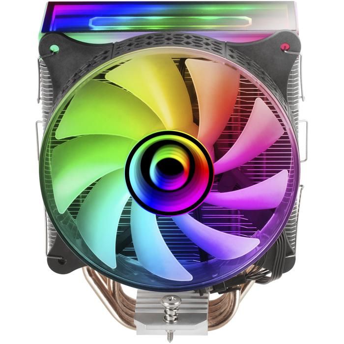 Ventirad processeur - Mars Gaming - MCPU-VR RGB - Noir - 9 cm - Compatible Socket AM4