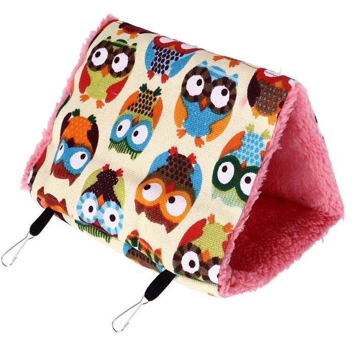 Comparer les prix de Tente triangulaire pour oiseaux - minifinker - Hamac pour perroquets - Doux et confortable - Taille petite