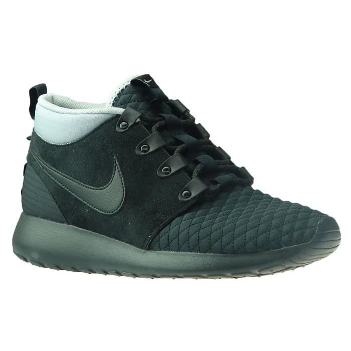 NIKE Roshe Run Sneaker Boot Hommes Baskets Noir 615601 002 Noir Cdiscount Chaussures