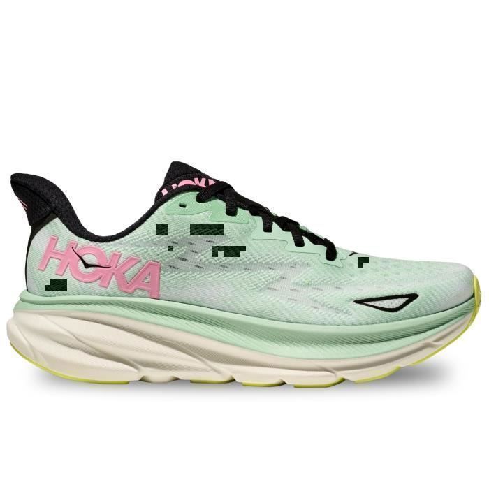 Hoka Clifton 9 Chaussures pour Femme Vert 1127896-MNW