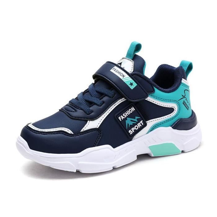 INSFITY Chaussures Enfant Garcon-Fille Baskets Activités Extérieurs - INSFITY - Polyester - Bleu - Mixte - Lacets