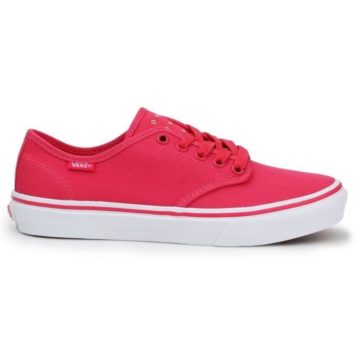 vans damier rouge