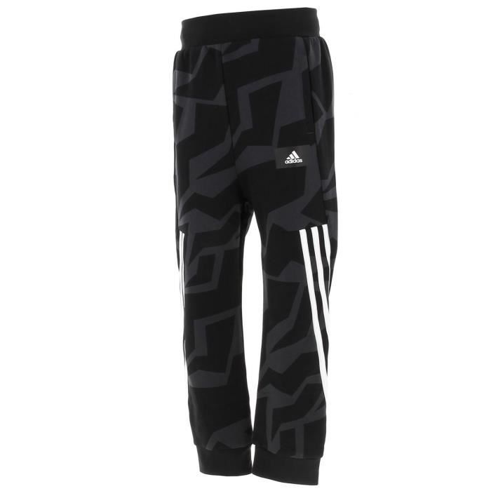 Pantalon De Survêtement Fille Grande Enfant - Rayures Latérales, Taille Élastique, Coupe Confortable