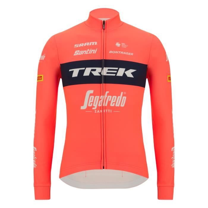 Maillot manches longues Santini Replica - Trek Segadredo 2023 - grenadine - Homme - Adulte