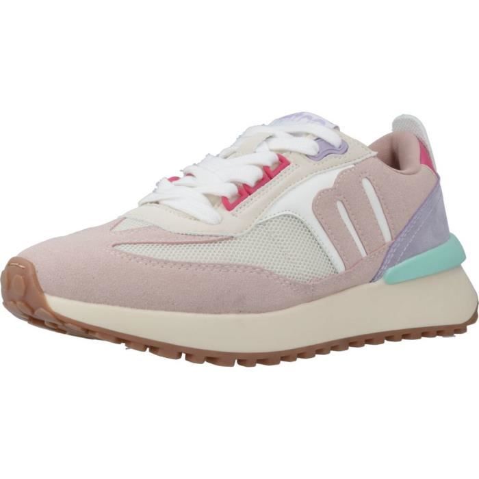 Baskets Femme MTNG Blanches En Cuir - Taille 34 EU, Neuves Avec Emballage