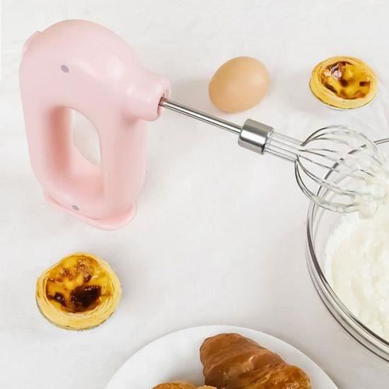 OYV Lot De 3 Fouets En Acier Inoxydable Robustes Recouverts De Silicone Professionnel Pour La Cuisine, Mini Fouet, Batteur D'œufs Ballon Coloré Pour Mélanger, Fouetter, Battre, Remuer, Cuisiner, Cuire