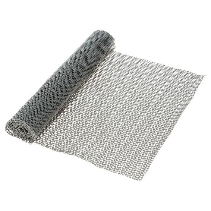 Tapis D'évier De Cuisine Spectrum - Petit Modèle Gris - Antidérapant, Avec Pieds Surélevés Pour Un Séchage Rapide