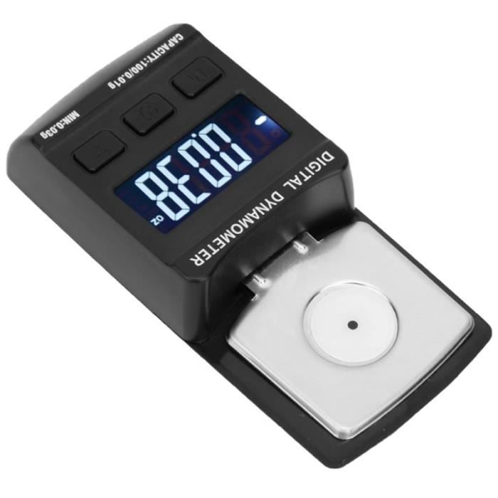 Jauge De Force Stylet Numérique – Outil Précis Pour Platine Vinyle LP, 0.01g, Calibration Incluse